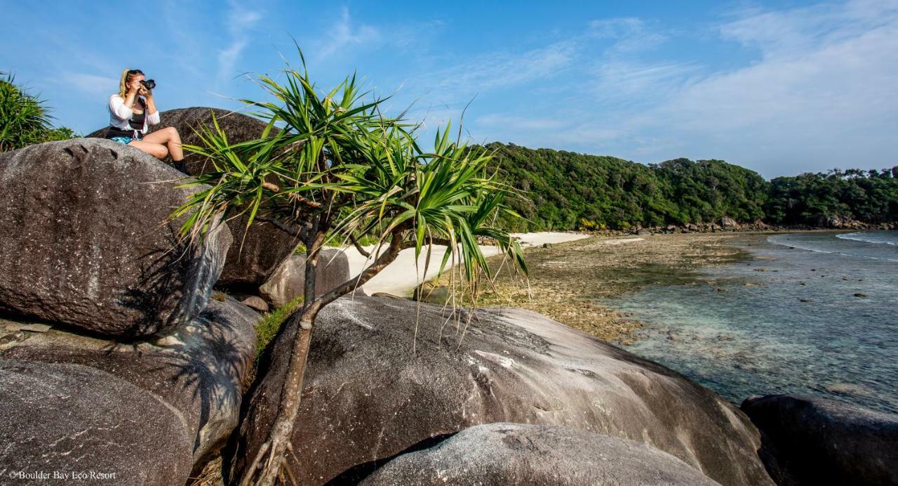 Boulder Bay Eco Resort - Nga Khin Nyo Gyee Island Extérieur photo